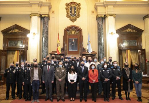 O Concello da Coruña rende homenaxe á Policía Local no seu 175 aniversario